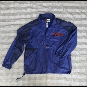 VINTAGE NIKE FLORIDA GATORS HALF ZIP JACKET